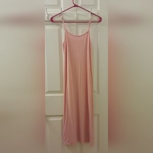 Gilligan & O' Malley Slip dress, Peach super soft knit, size XS